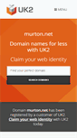 Mobile Screenshot of murton.net